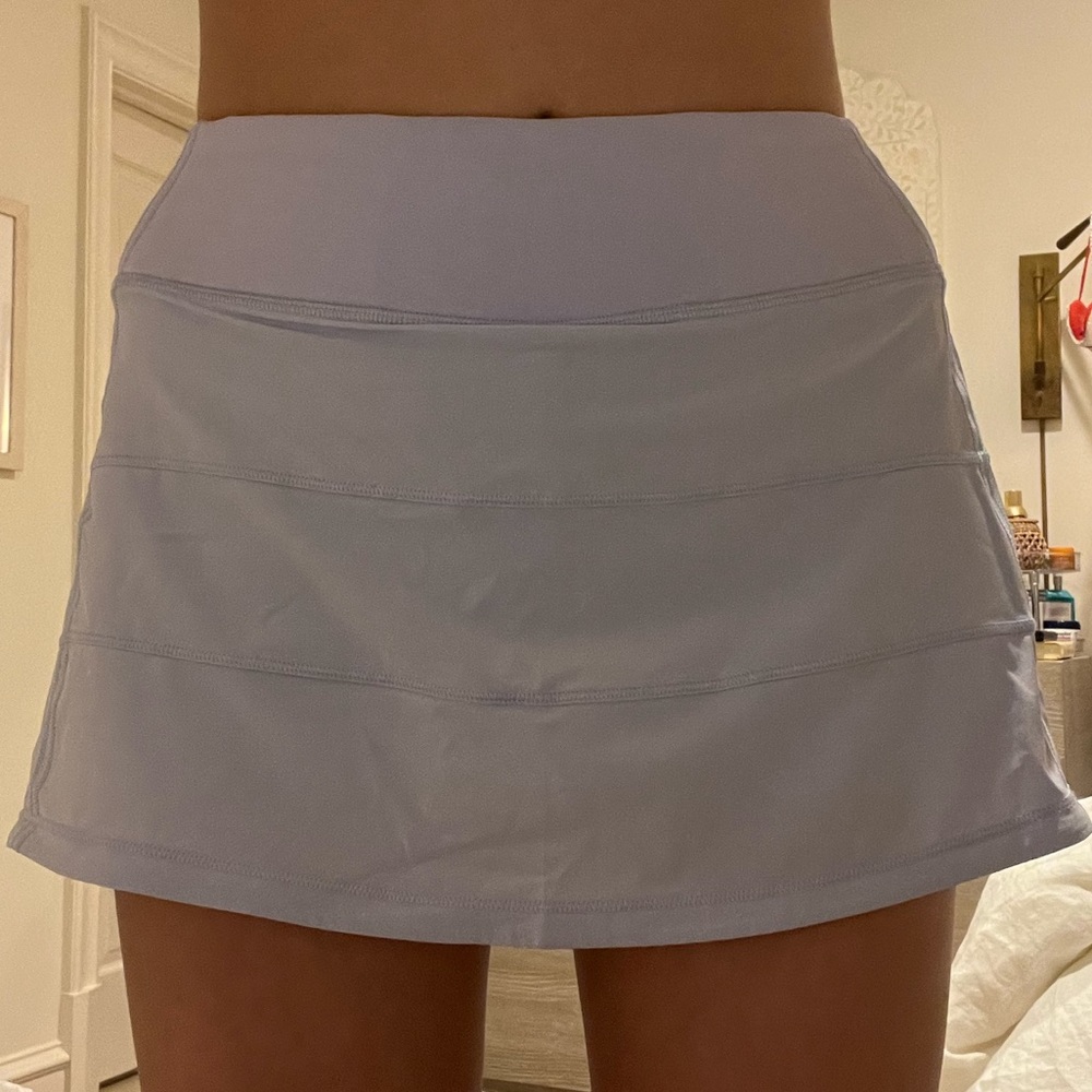 Light Purple Lululemon Workout Skirt